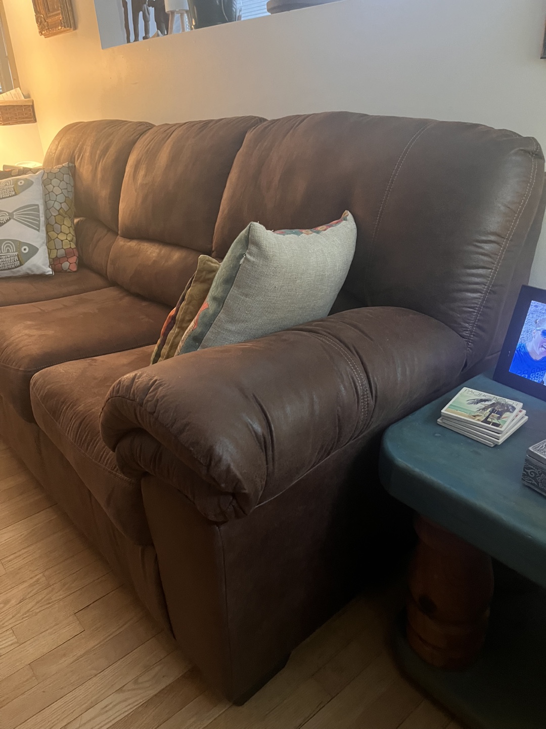 Brown Sofa - photo 2