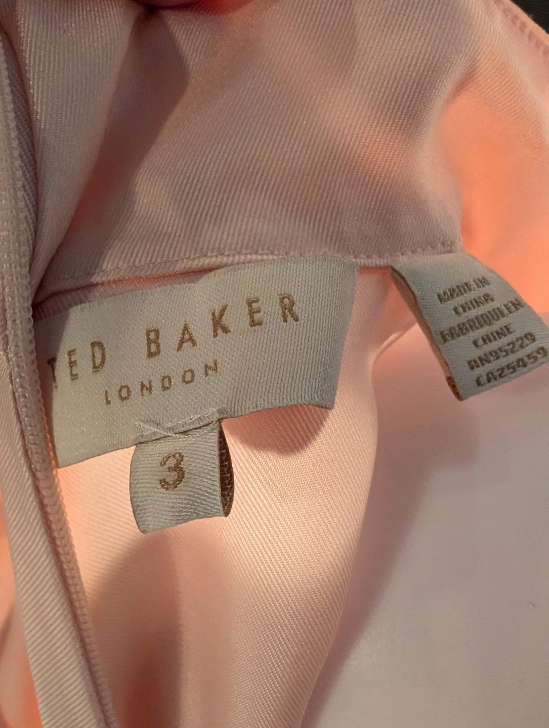 Ted Baker London Pink Blouse and Black Skirt Set - Size 3 image indicator(5)