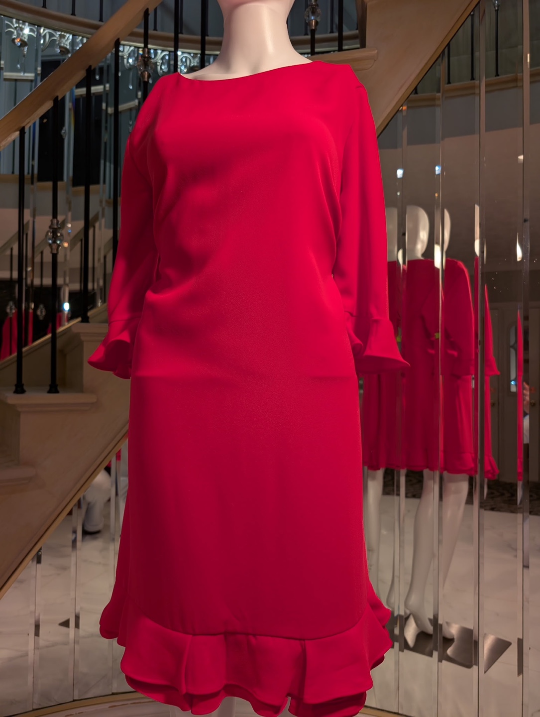 CeCe Red Dress Size 12