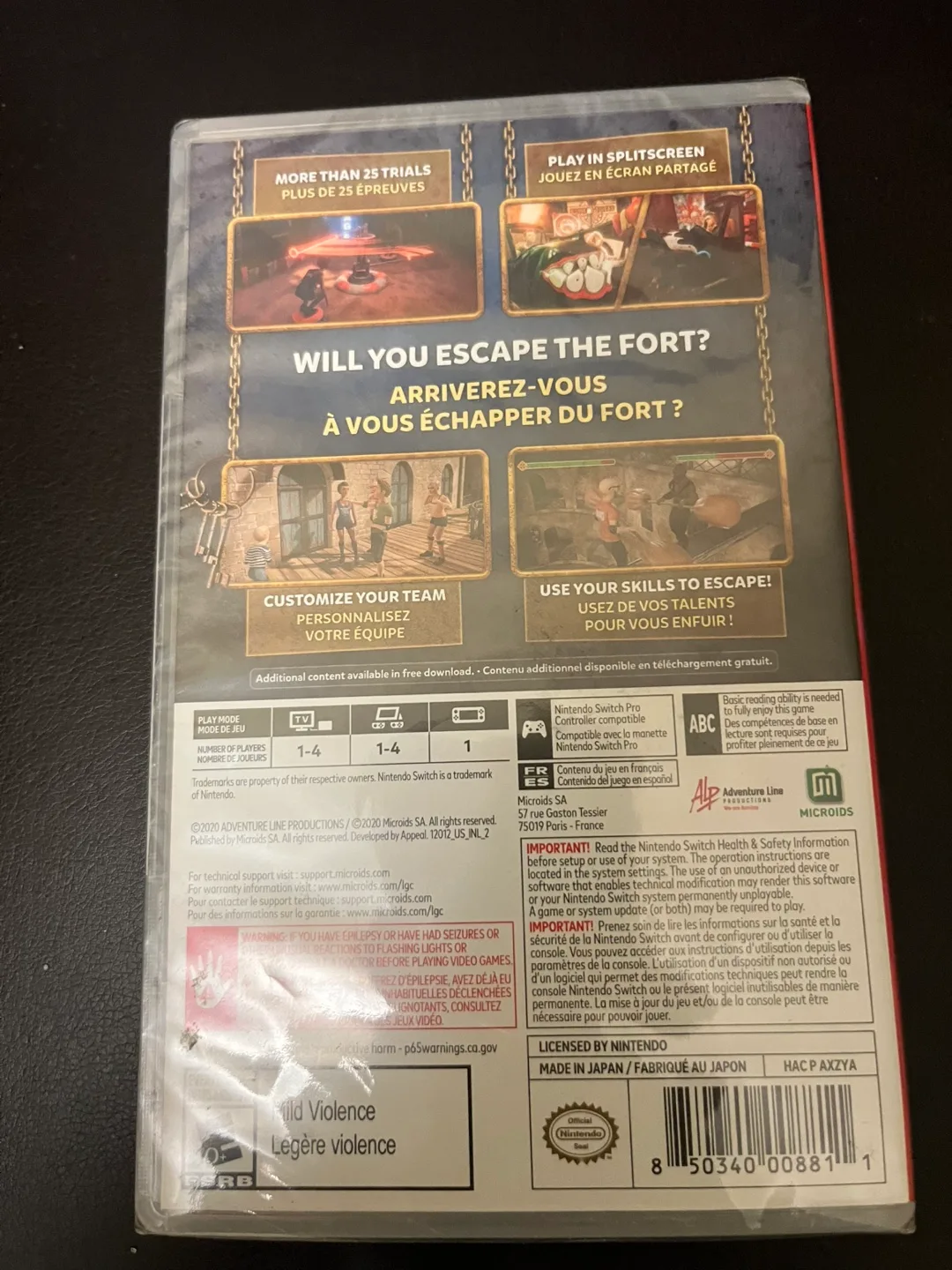 Escape Game: Fort Boyard Nintendo Switch Game image indicator(2)