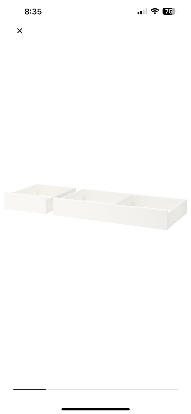IKEA SONGESAND Bed Frame with 4 Drawers - photo 3