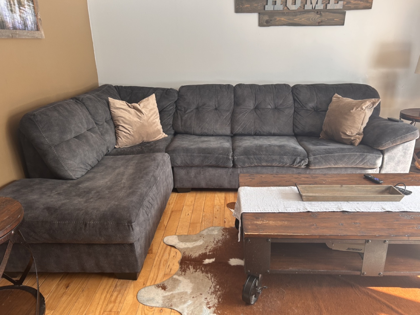 Grey Sectional Sofa