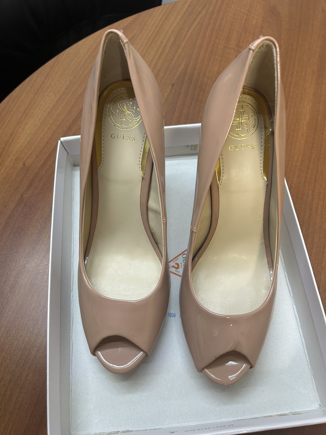 Guess Peep-Toe Heels