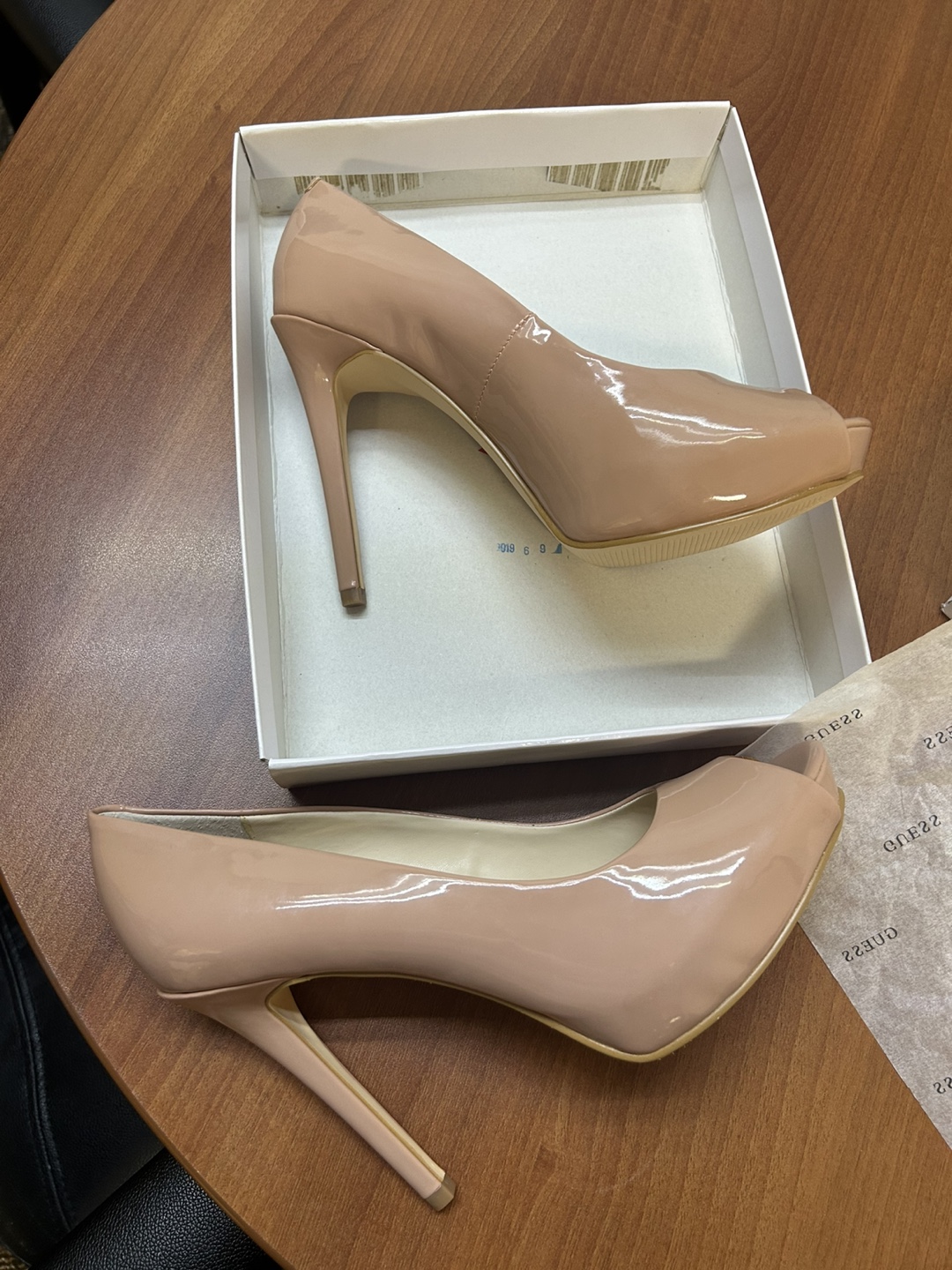Guess Peep-Toe Heels - photo 2