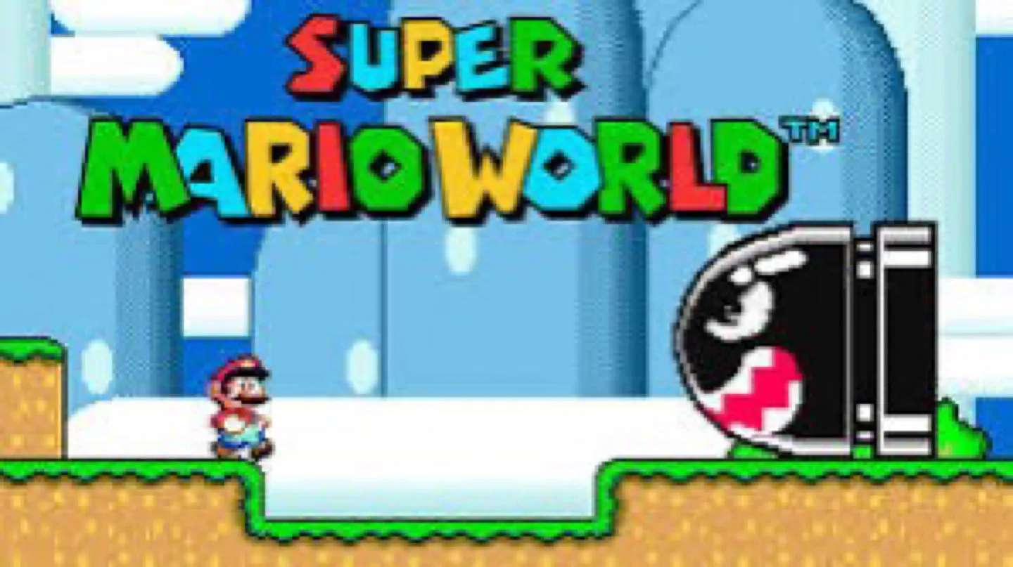 Super Mario World SNES Cartridge image indicator(3)