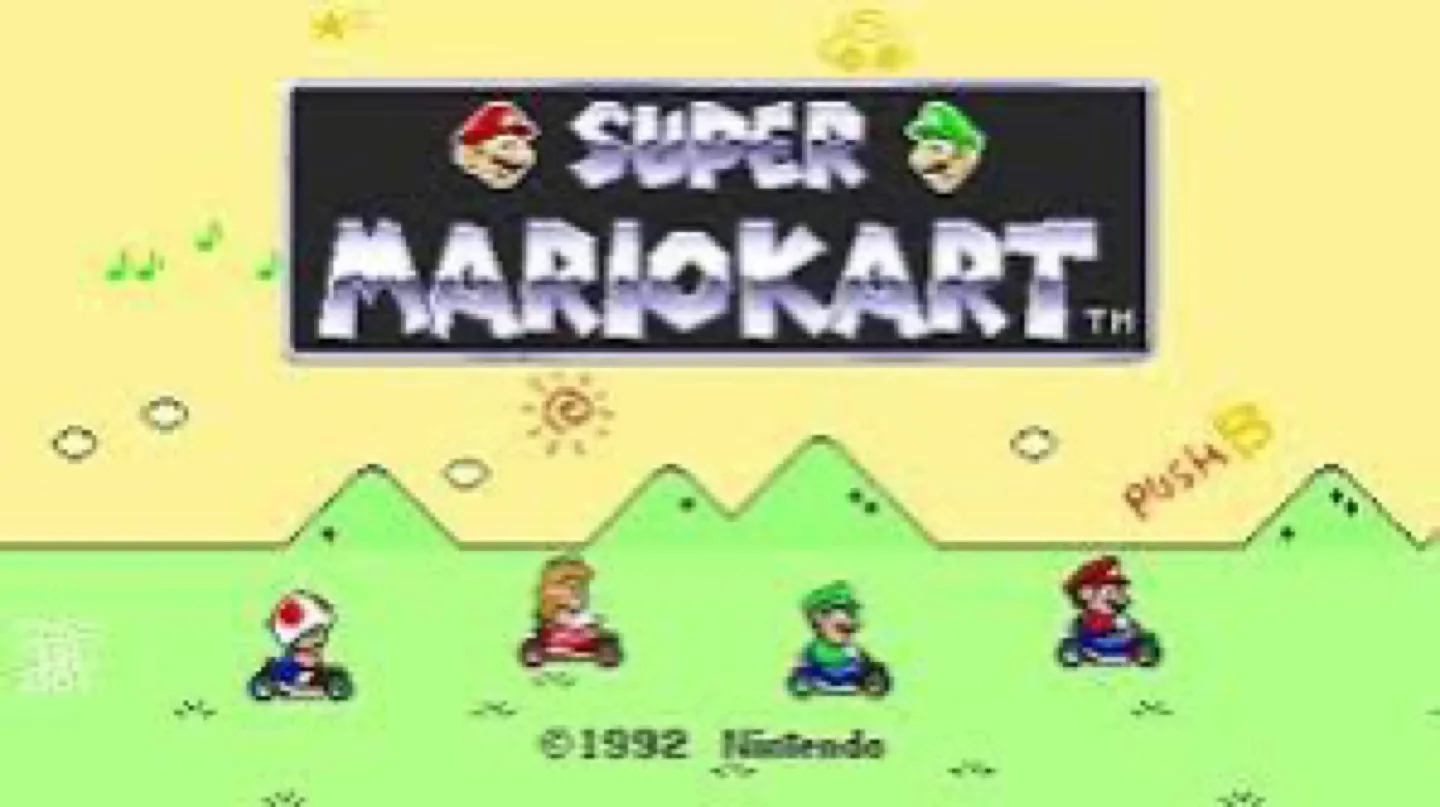 Super Mario Kart - Super Nintendo (SNES) Cartridge image indicator(4)