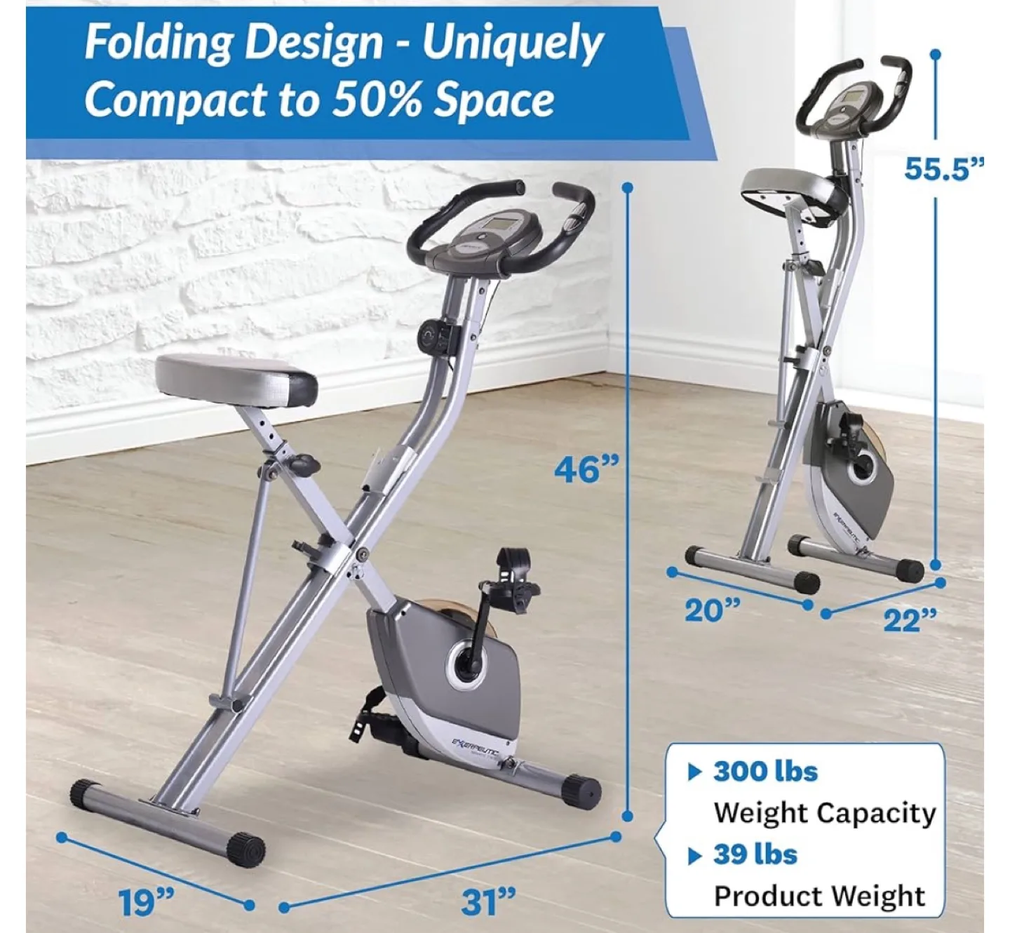 Exerpeutic 2000 Magnetic Recumbent Exercise Bike image indicator(5)