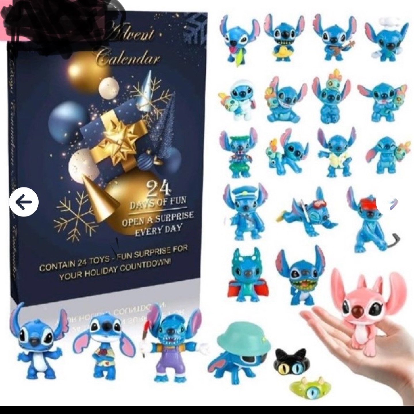 Disney’s Stitch figurines Advent Calendar - 24 Days of Fun!