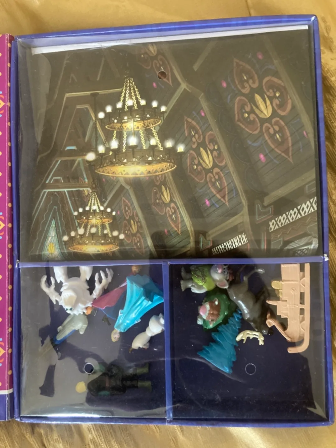 Disney Frozen My Busy Book with 12 Figurines and Playmat image indicator(2)