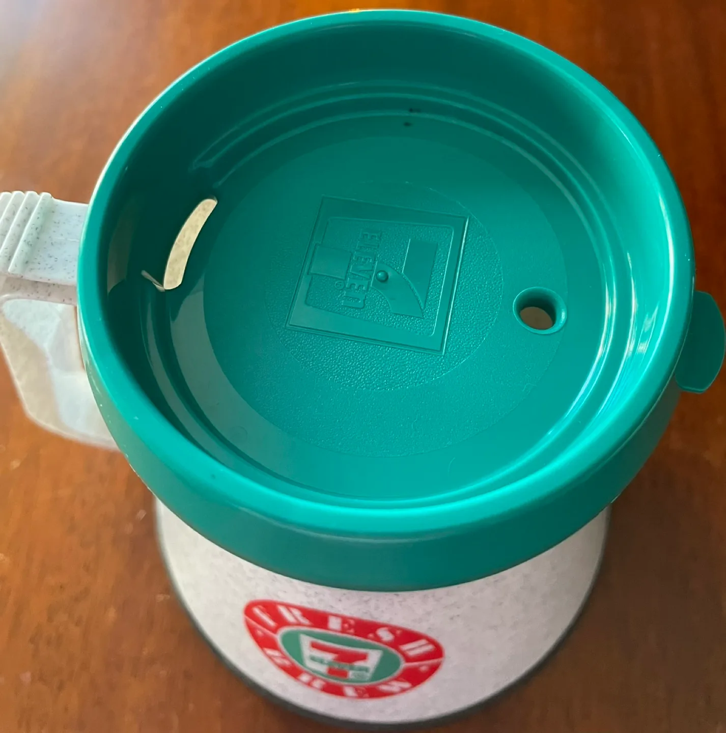 Vintage 7-Eleven Mobile Mug Travel Coffee Cup image indicator(4)