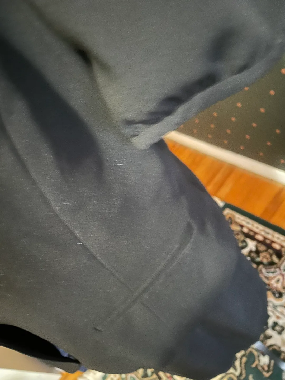 Women's Black Short Sleeve Blazer Dress Suit image indicator(4)