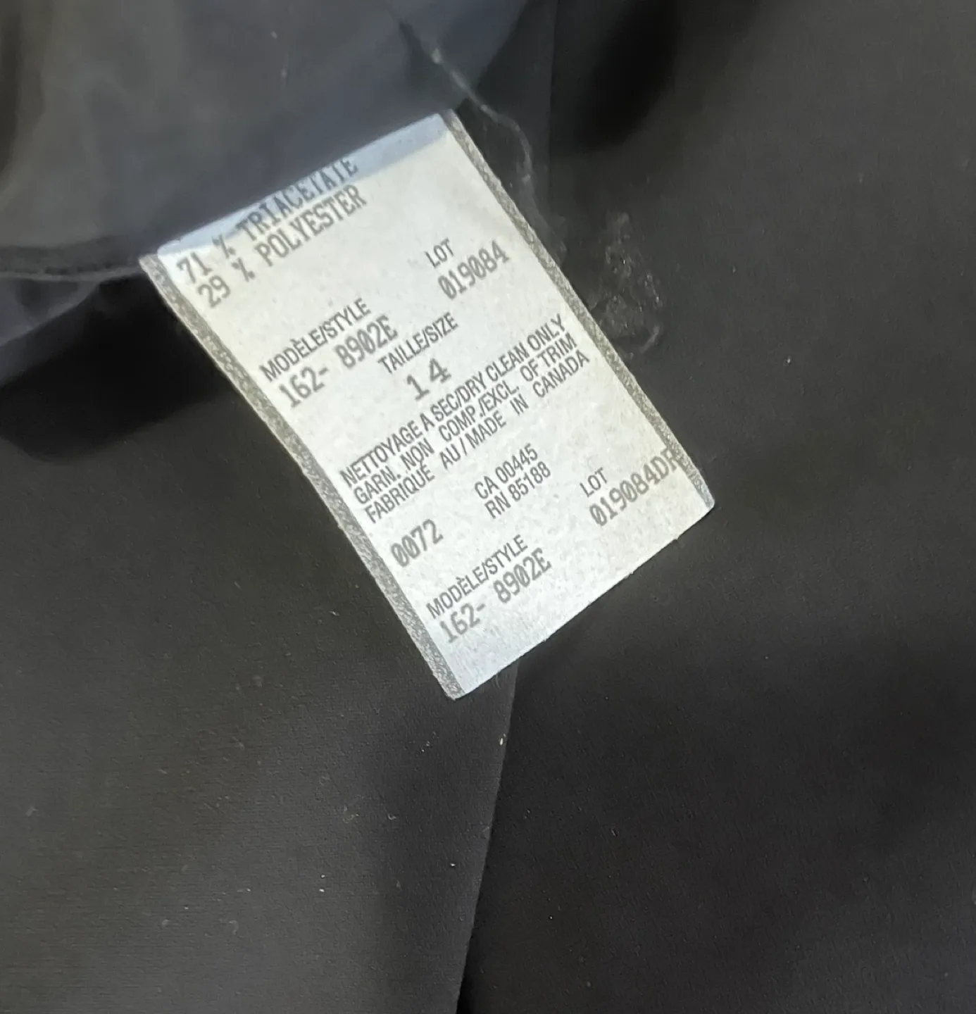 Women's Black Short Sleeve Blazer Dress Suit image indicator(7)