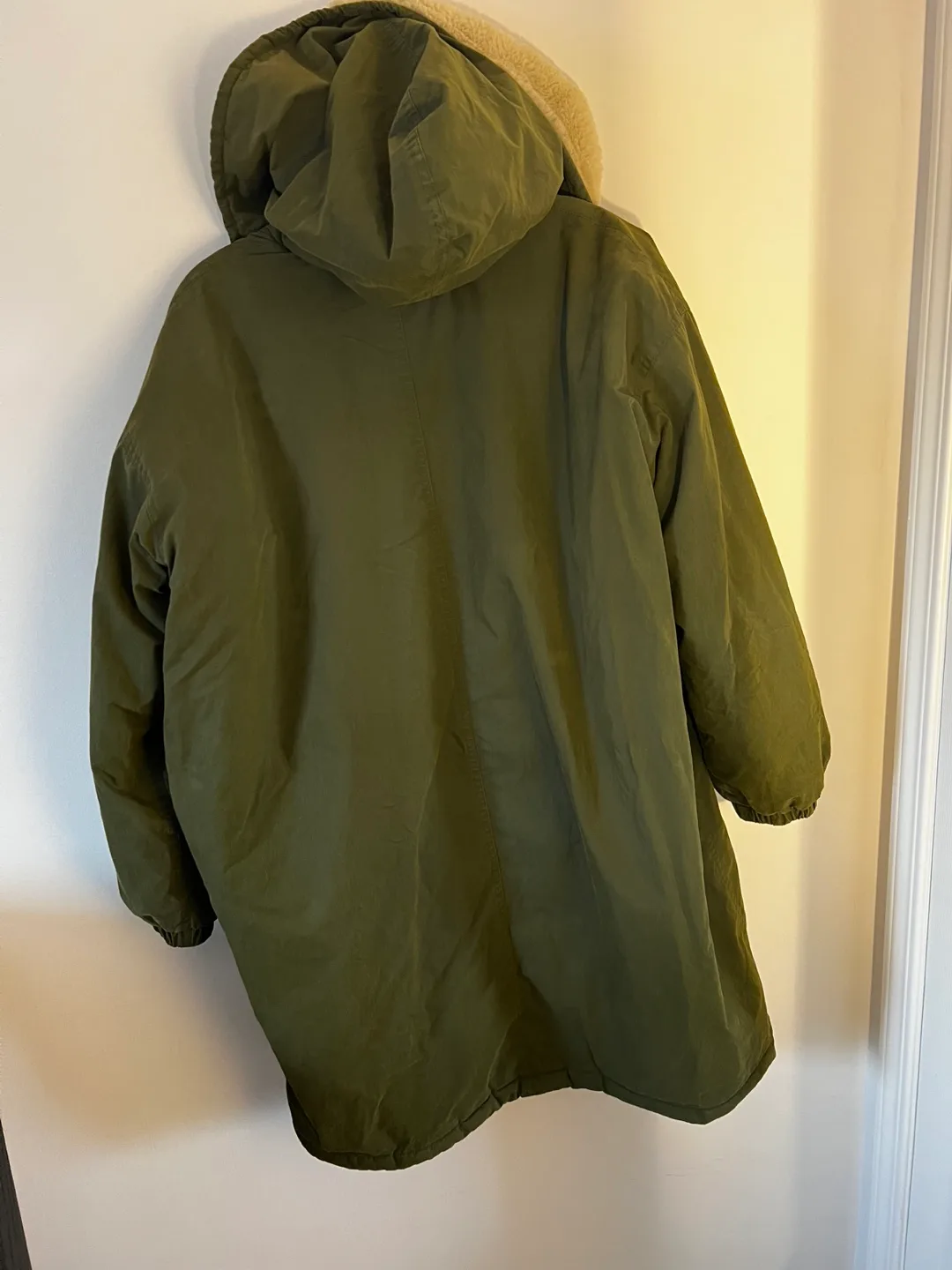 Bellerose Olive Green Hooded Parka image indicator(2)