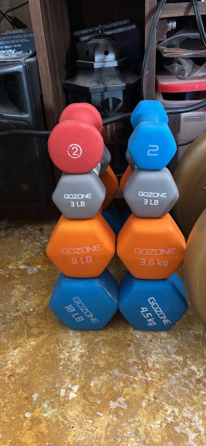 GOZONE Neoprene Dumbbells