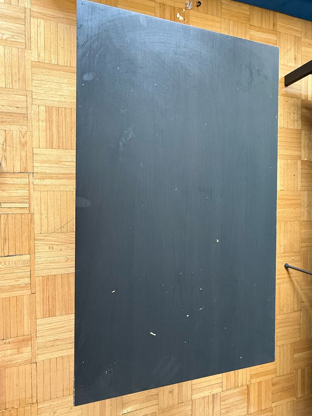 Black Coffee Table with Shelf