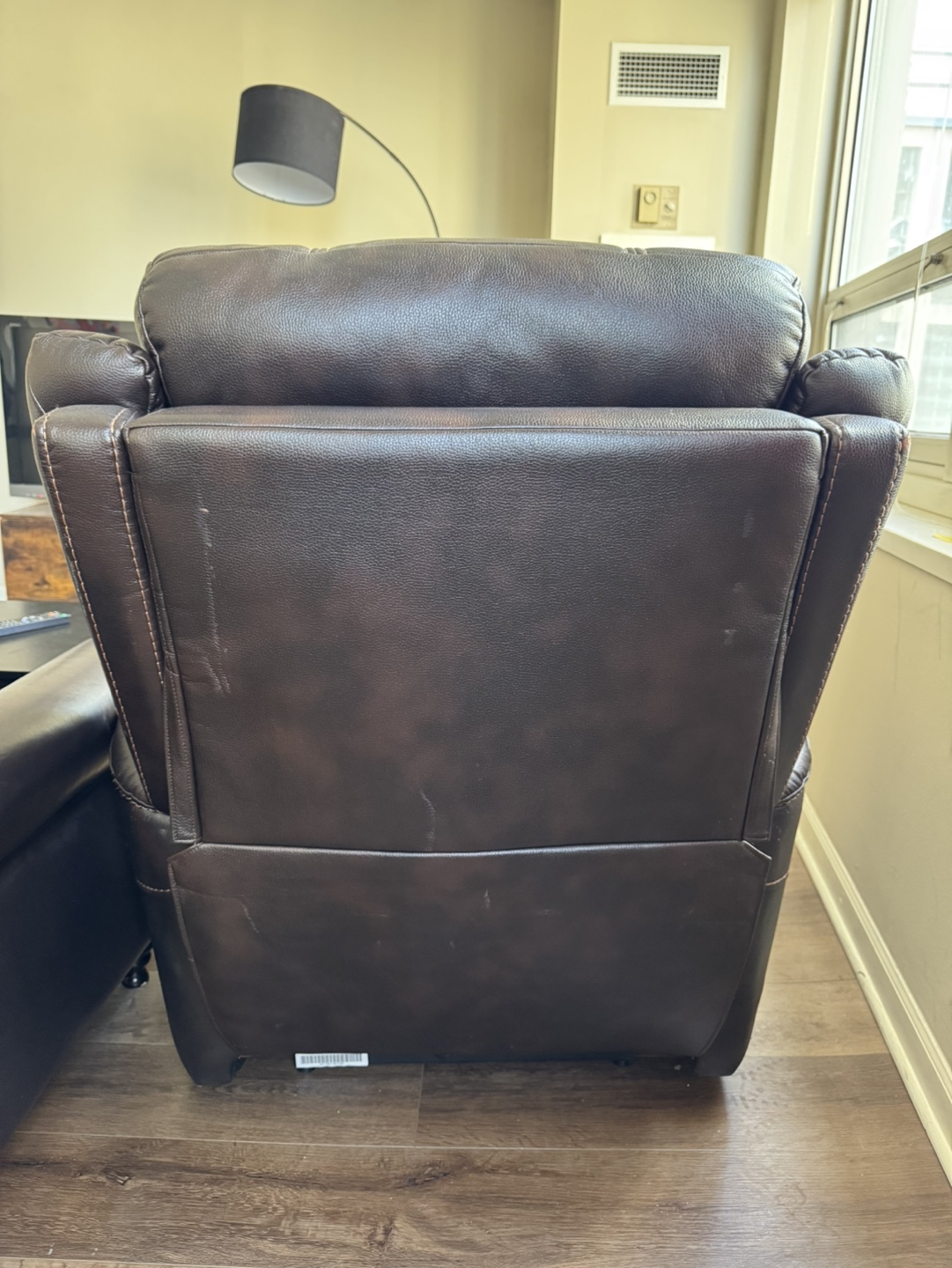OMEGA PWR RECLINER DARK BROWN - photo 4