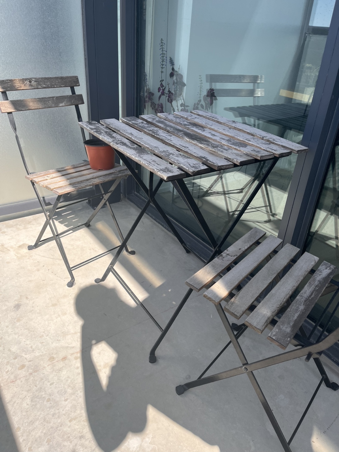 IKEA TÄRNÖ Outdoor Patio Set - Table and Two Chairs - photo 2