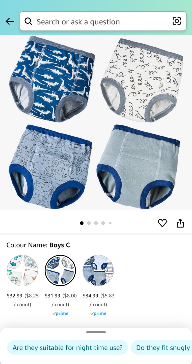 Training pants