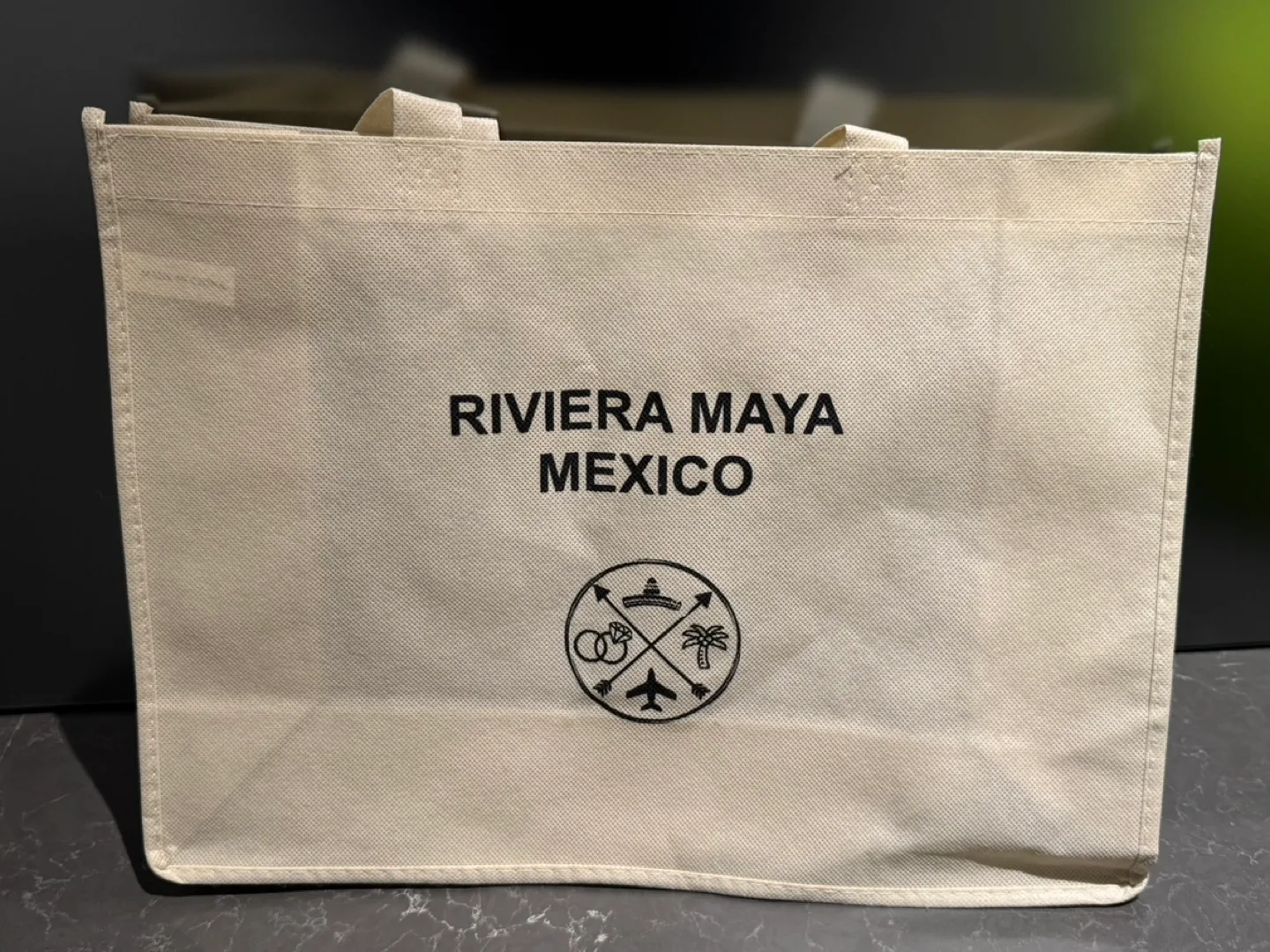 NEW 2 for $5 “Riviera Maya Mexico” canvas tote bags image indicator(2)