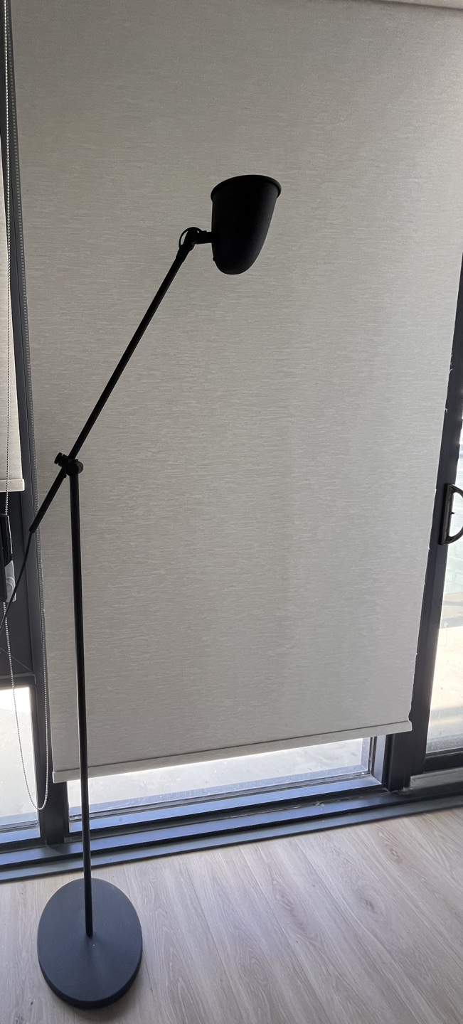 IKEA Black Floor Lamp - Adjustable - photo 2
