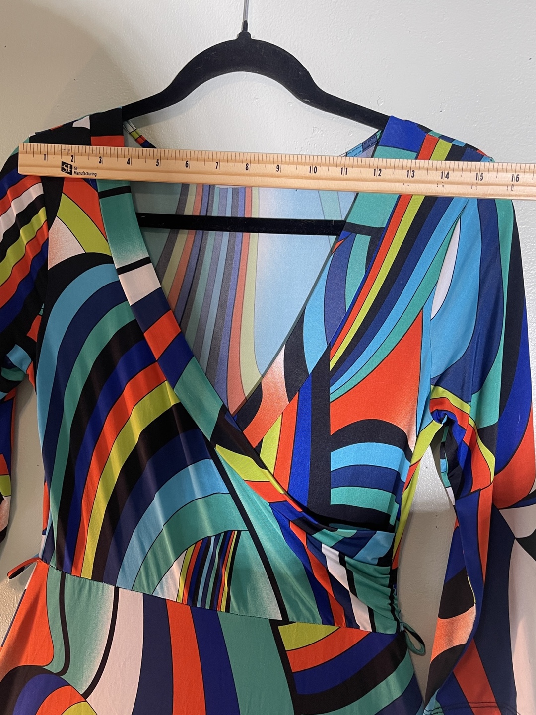 Janette Fashion Stunning Multicoloured Abstract Print Maxi Dress - photo 4