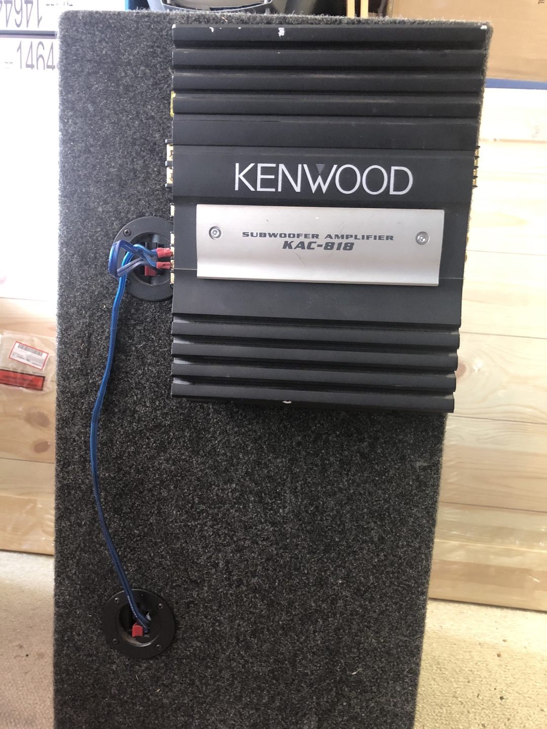 Speakers and amp - photo 2