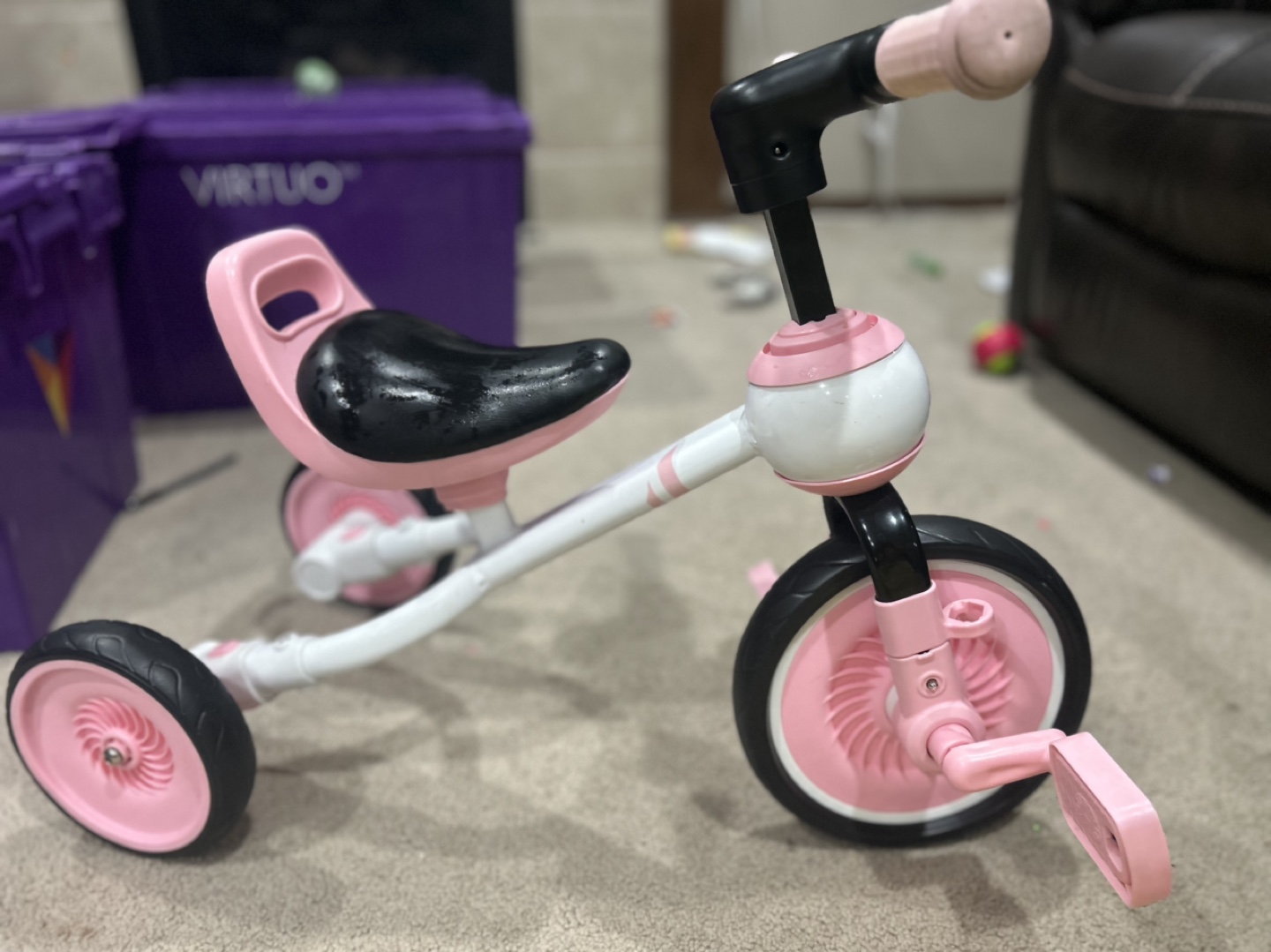 Kids' Pink Tricycle - photo 2
