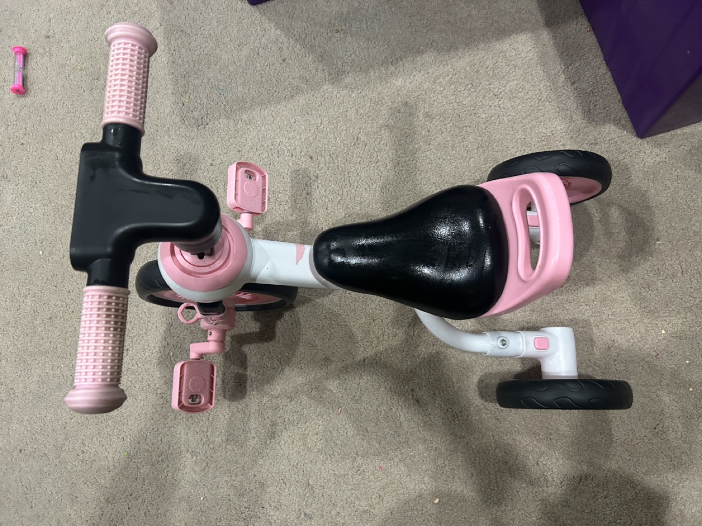 Kids' Pink Tricycle