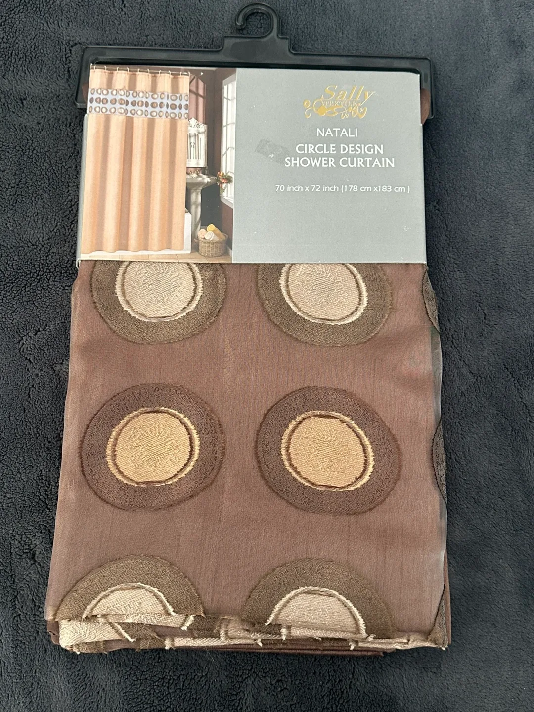 Brand new shower curtain (unopened pkg) image indicator(3)