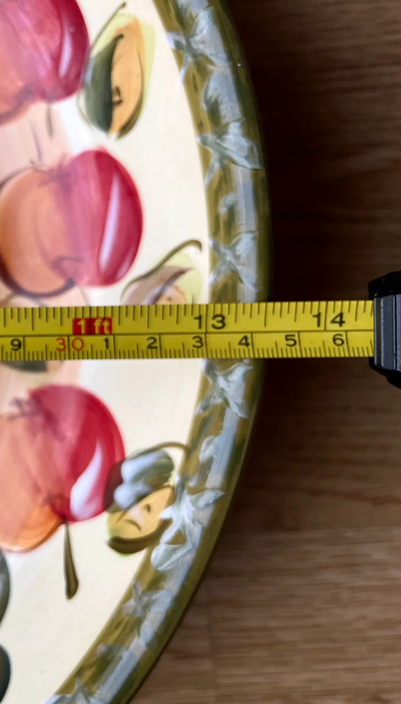 ☘️Large Decorative Fruit Bowl image indicator(8)