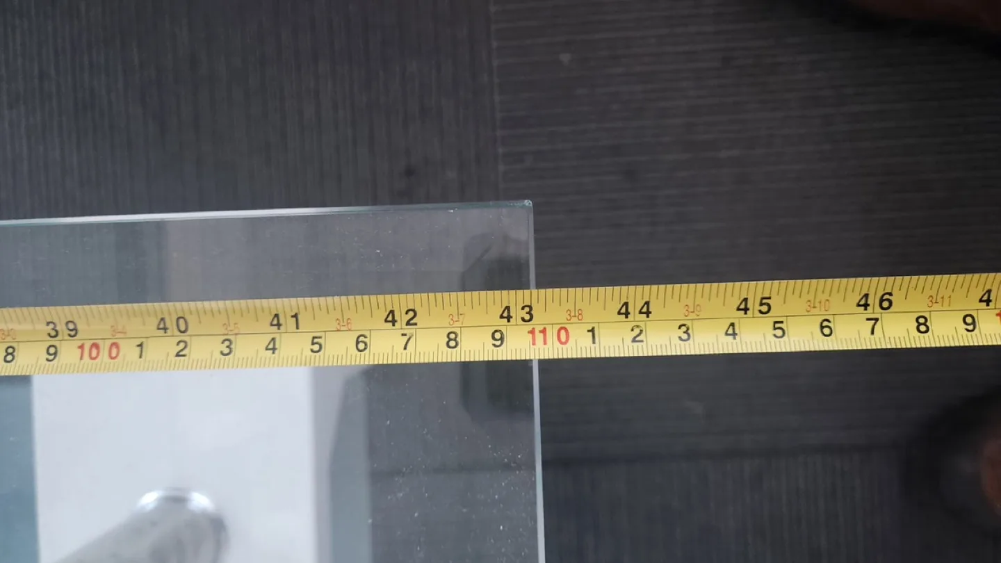 Modern Glass Top Coffee Table with Shelf - White image indicator(4)