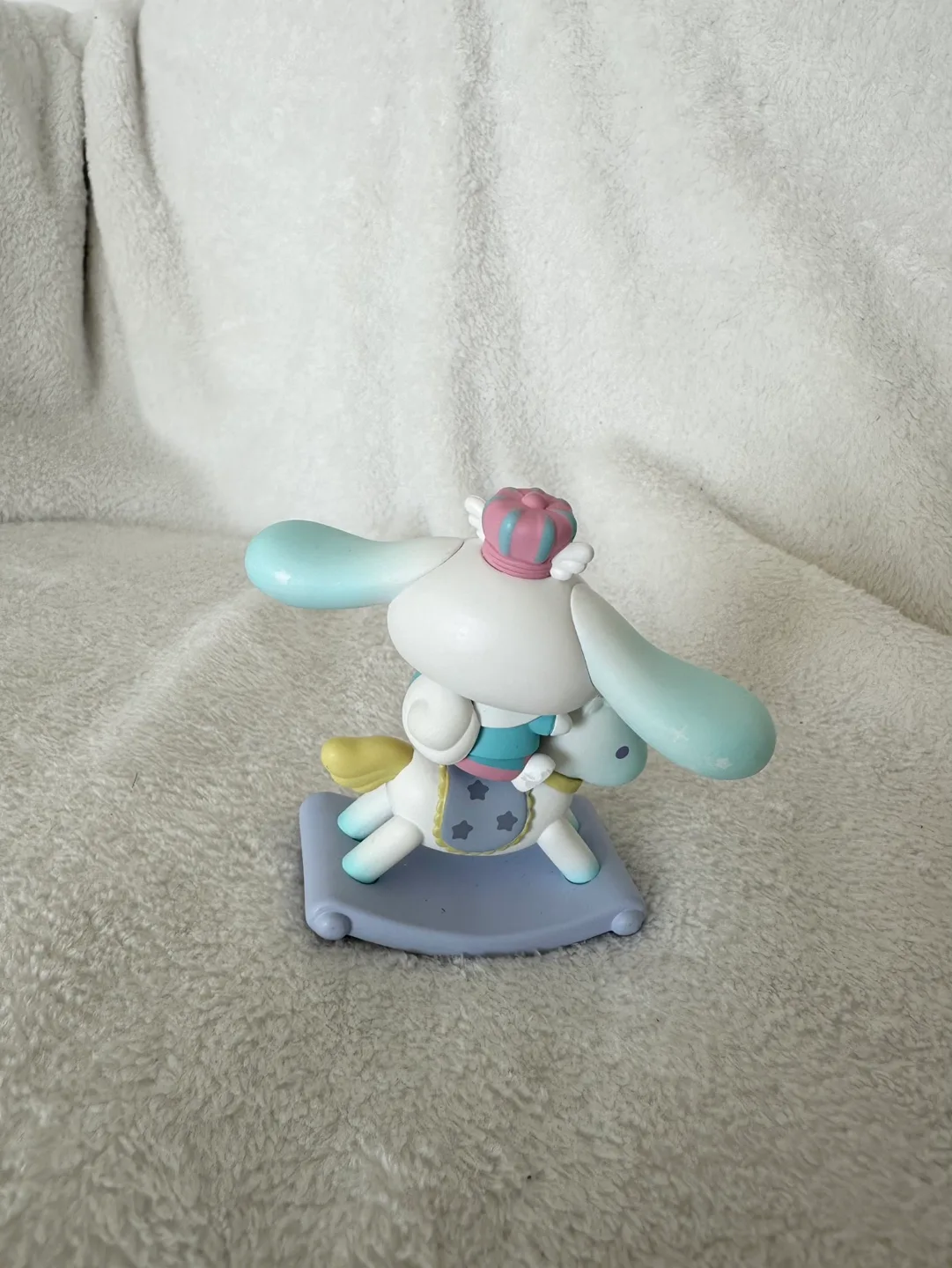 Cinnamoroll Sanrio figurine cute rocking horse🎠miniso blindbox image indicator(2)
