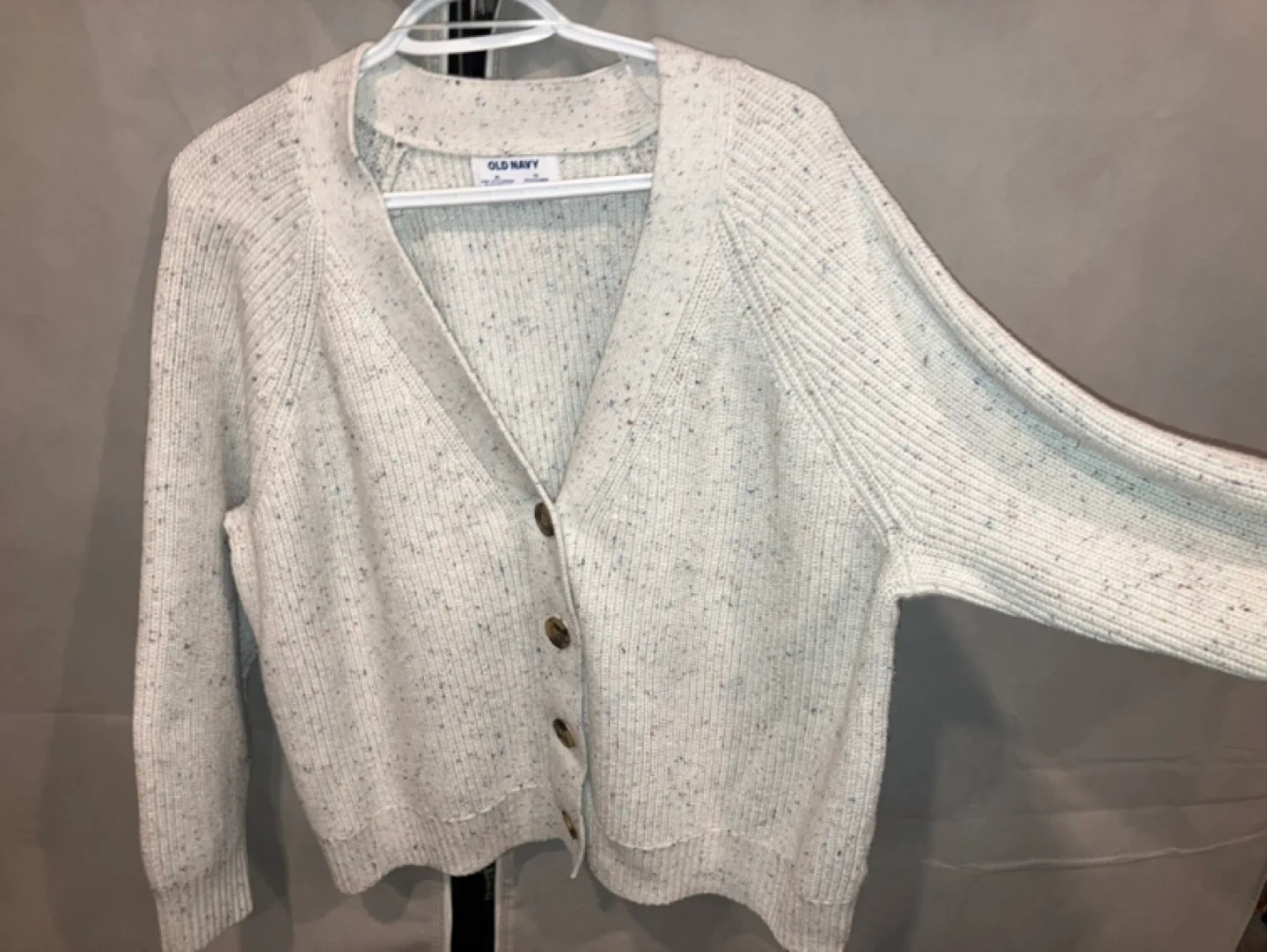 Old Navy Speckled Cardigan Sweater - Size XL image indicator(2)
