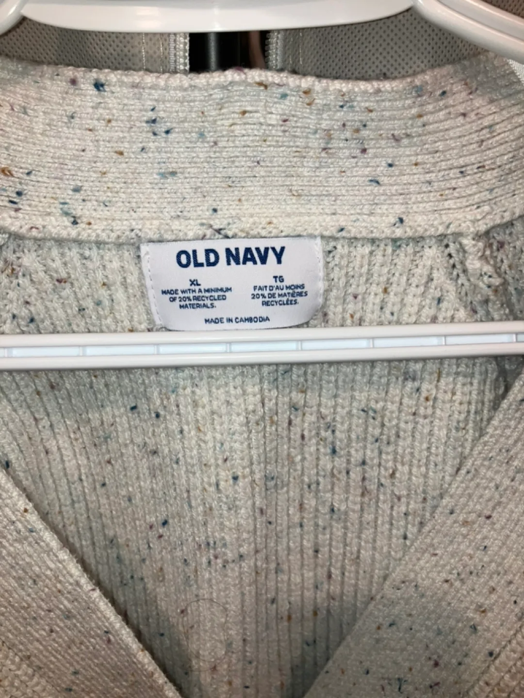 Old Navy Speckled Cardigan Sweater - Size XL image indicator(5)