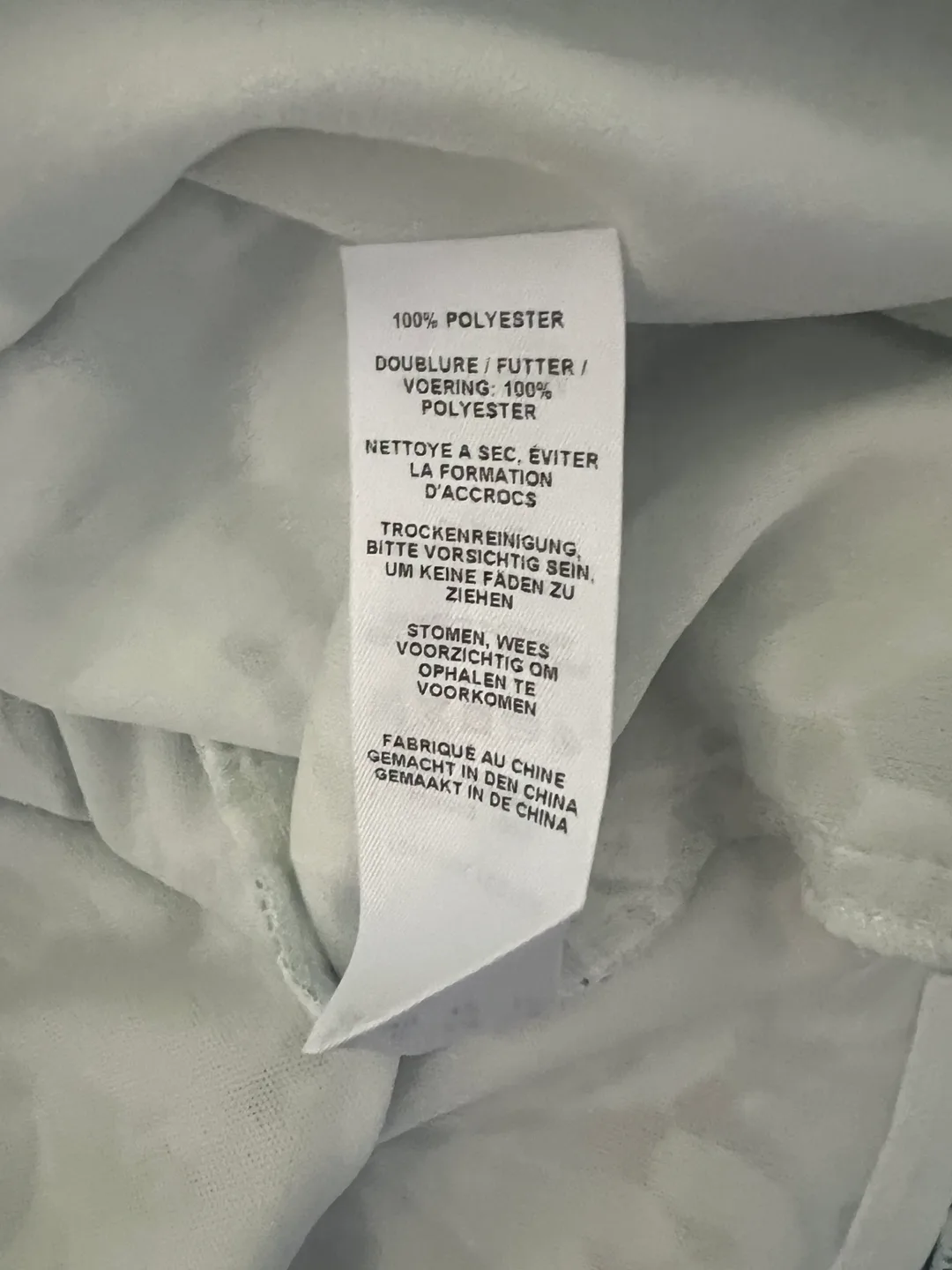 Gorgeous Teal and White Floral Lace Dress image indicator(10)