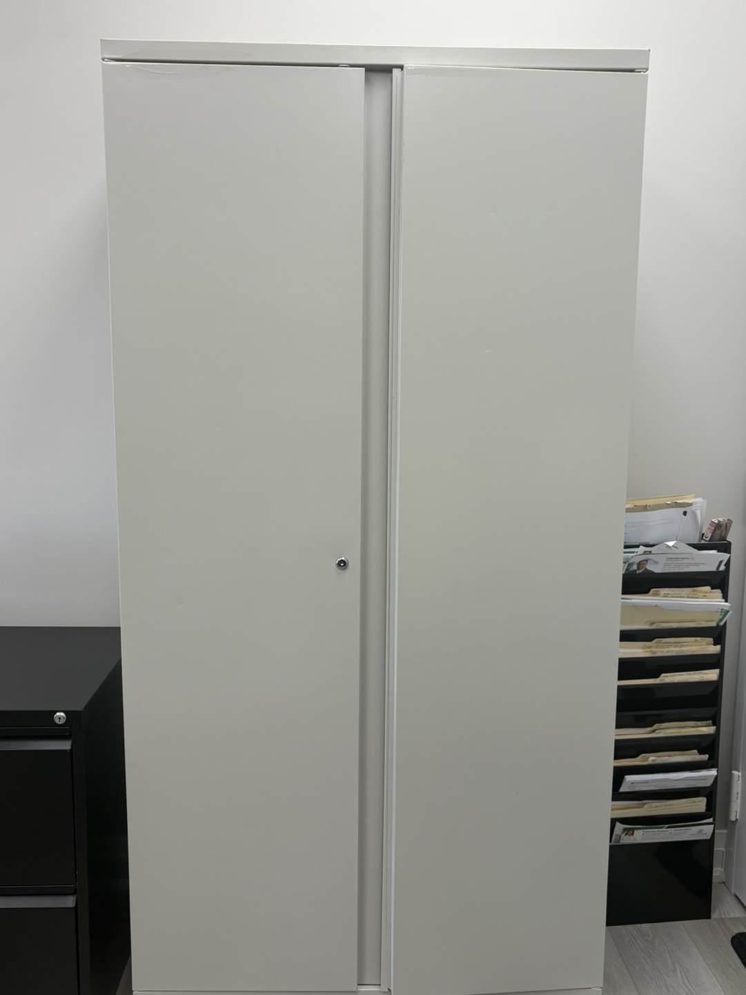 Metal Storage Cabinet with Shelves - photo 2