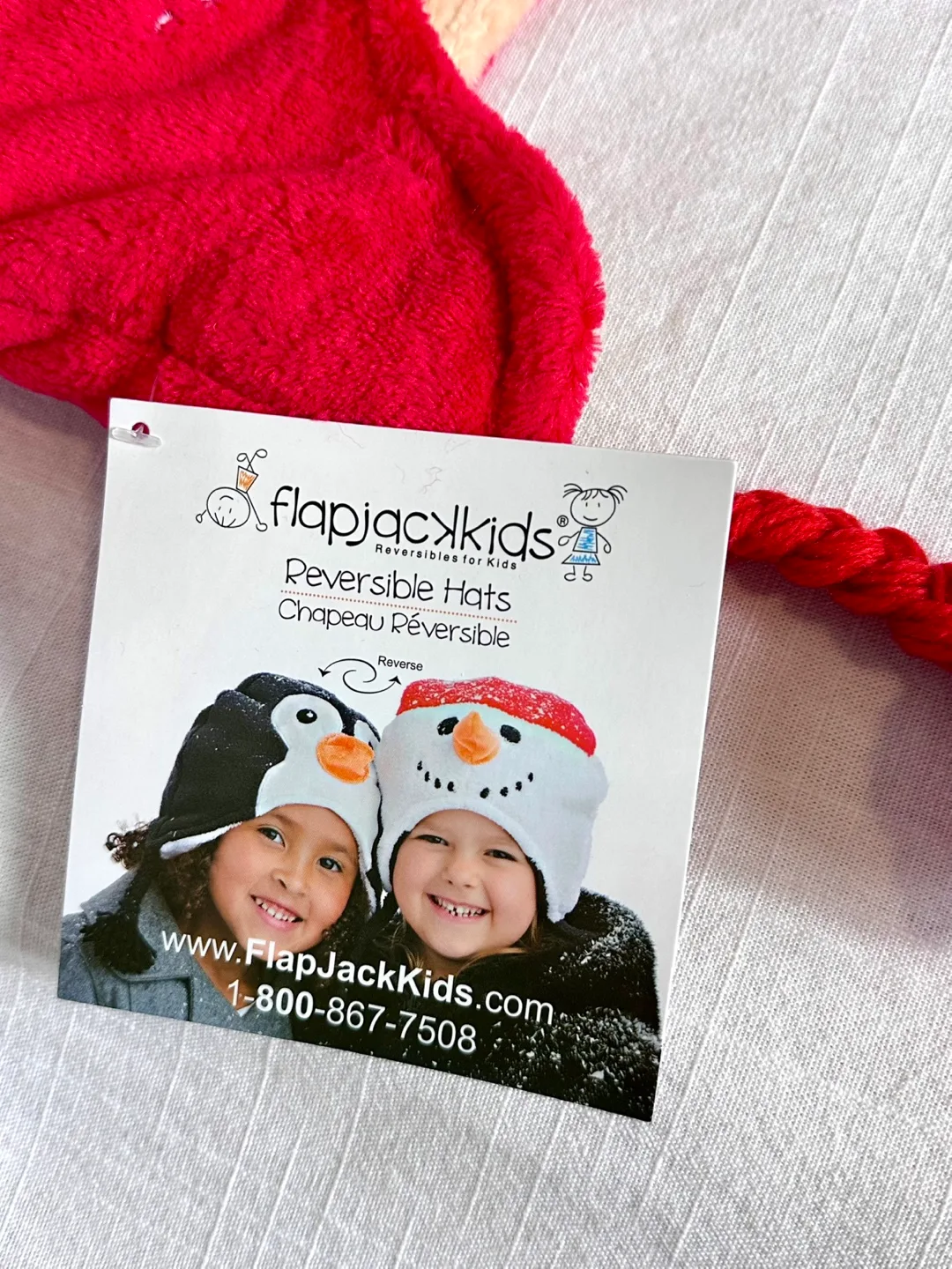 Flapjack Kids Reversible Hat - Pirate Ship/Parrot Design image indicator(3)