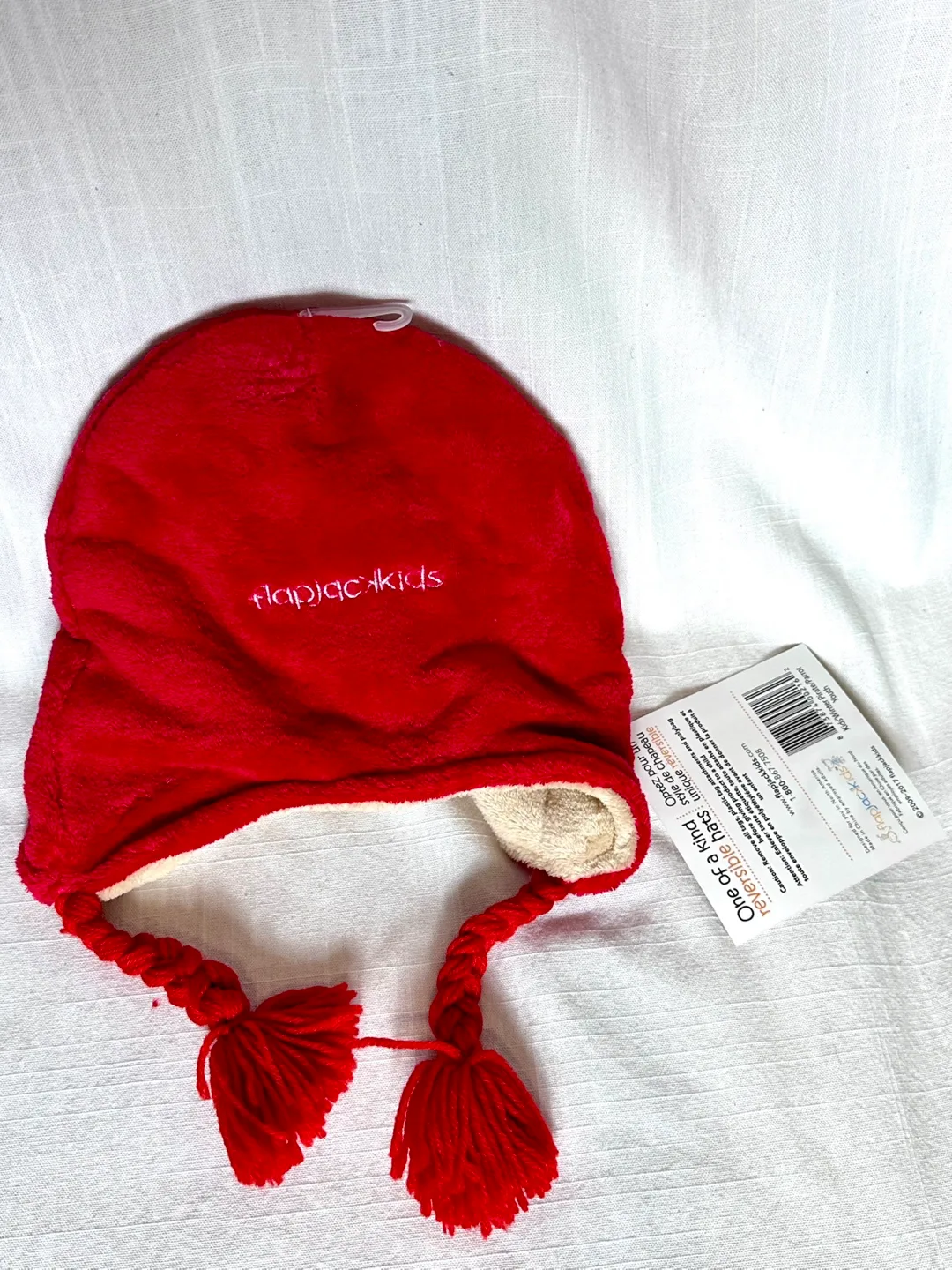 Flapjack Kids Reversible Hat - Pirate Ship/Parrot Design image indicator(5)