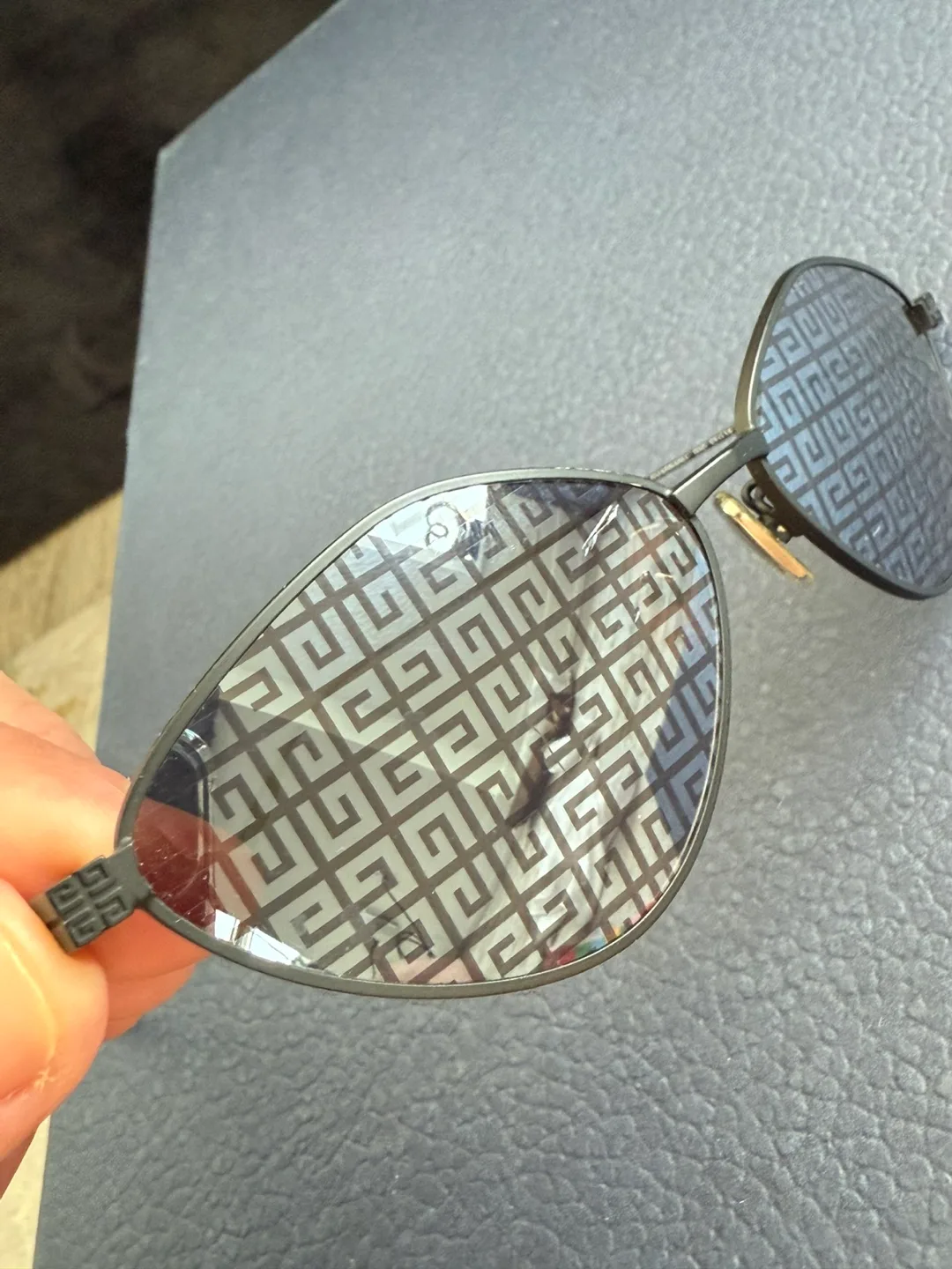 Givenchy Eyewear Geometric-Frame Sunglasses GV40040U 02C image indicator(2)