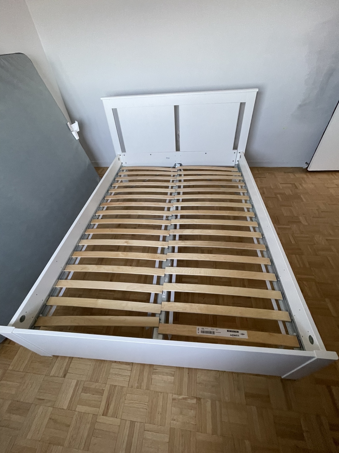IKEA SONGESAND Double Bed Frame - White
