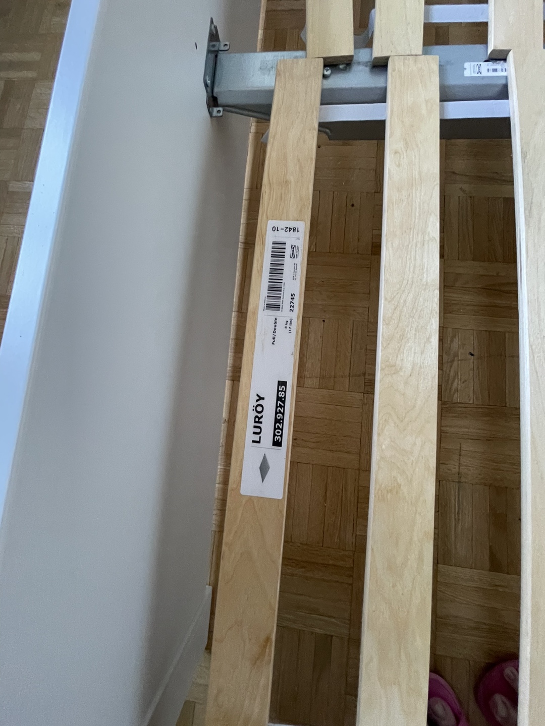 IKEA SONGESAND Double Bed Frame - White - photo 4