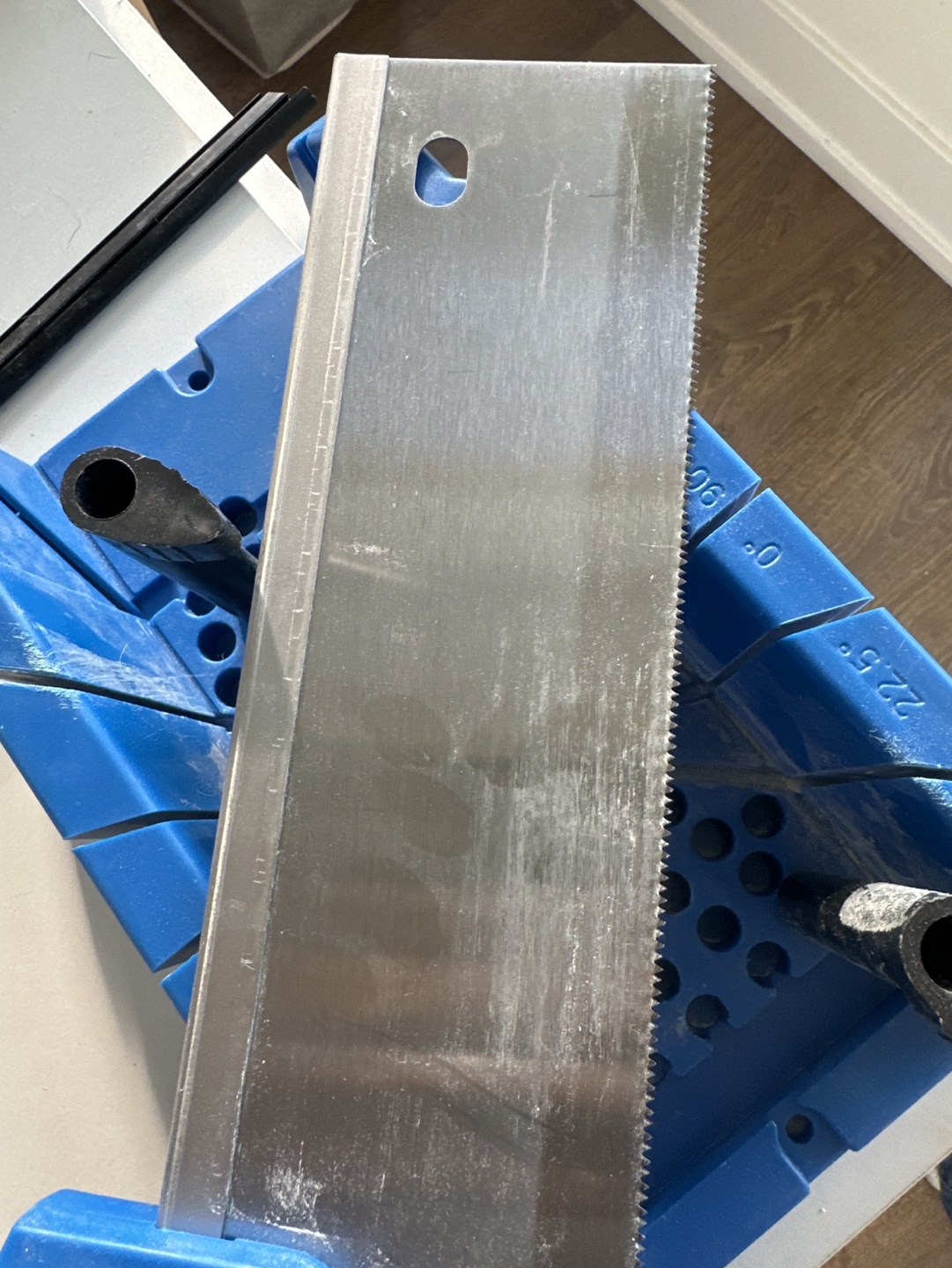 Mastercraft 12 inch Back Saw with Mitre Box - photo 3