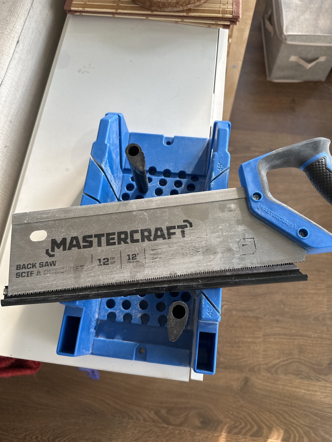 Mastercraft 12 inch Back Saw with Mitre Box