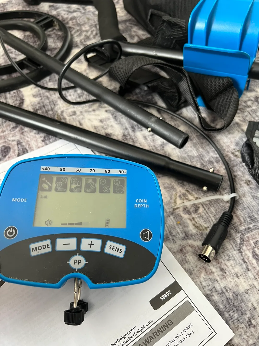 GORDON High-Precision Metal Detector Set image indicator(3)