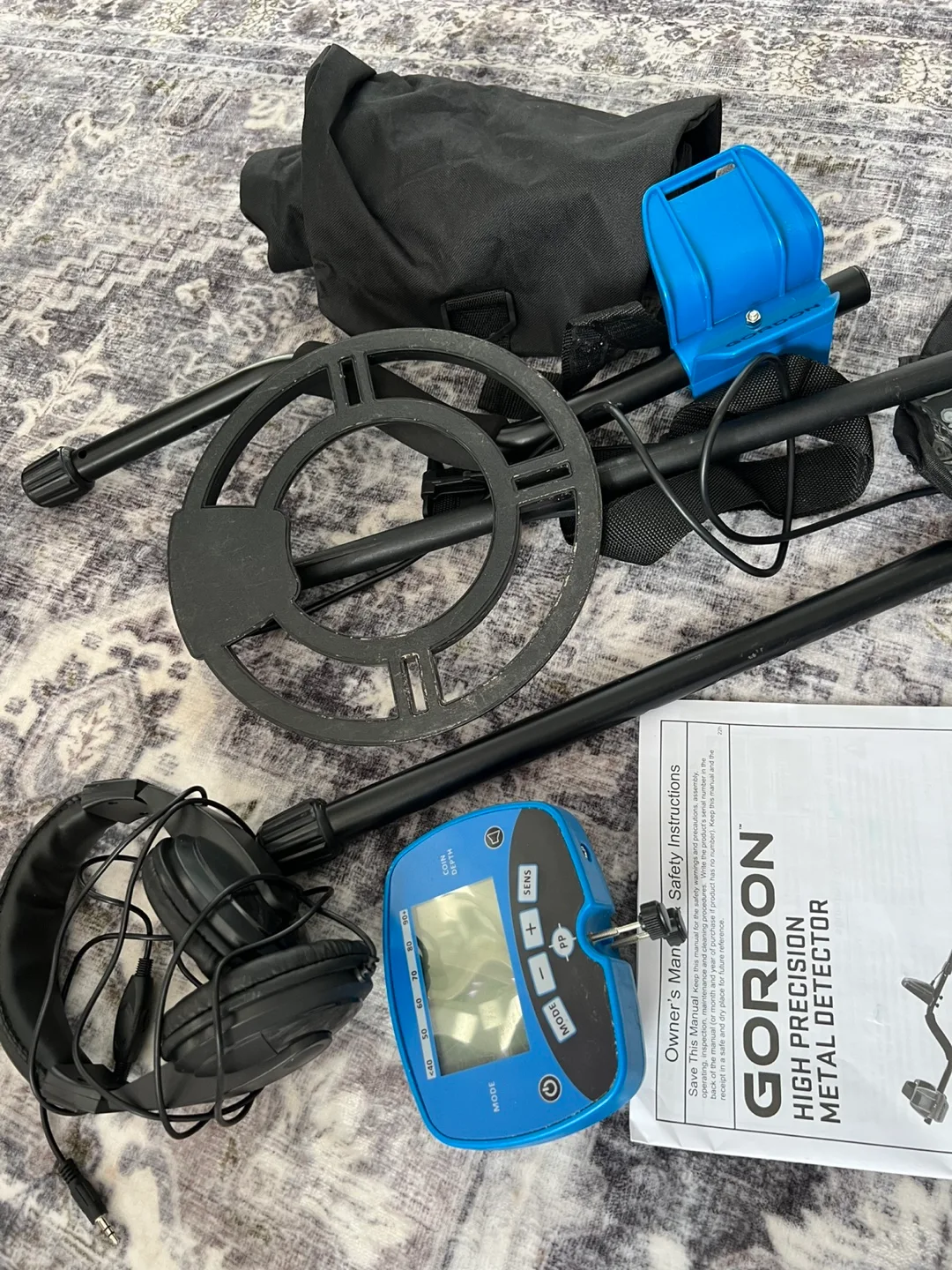 GORDON High-Precision Metal Detector Set image indicator(6)