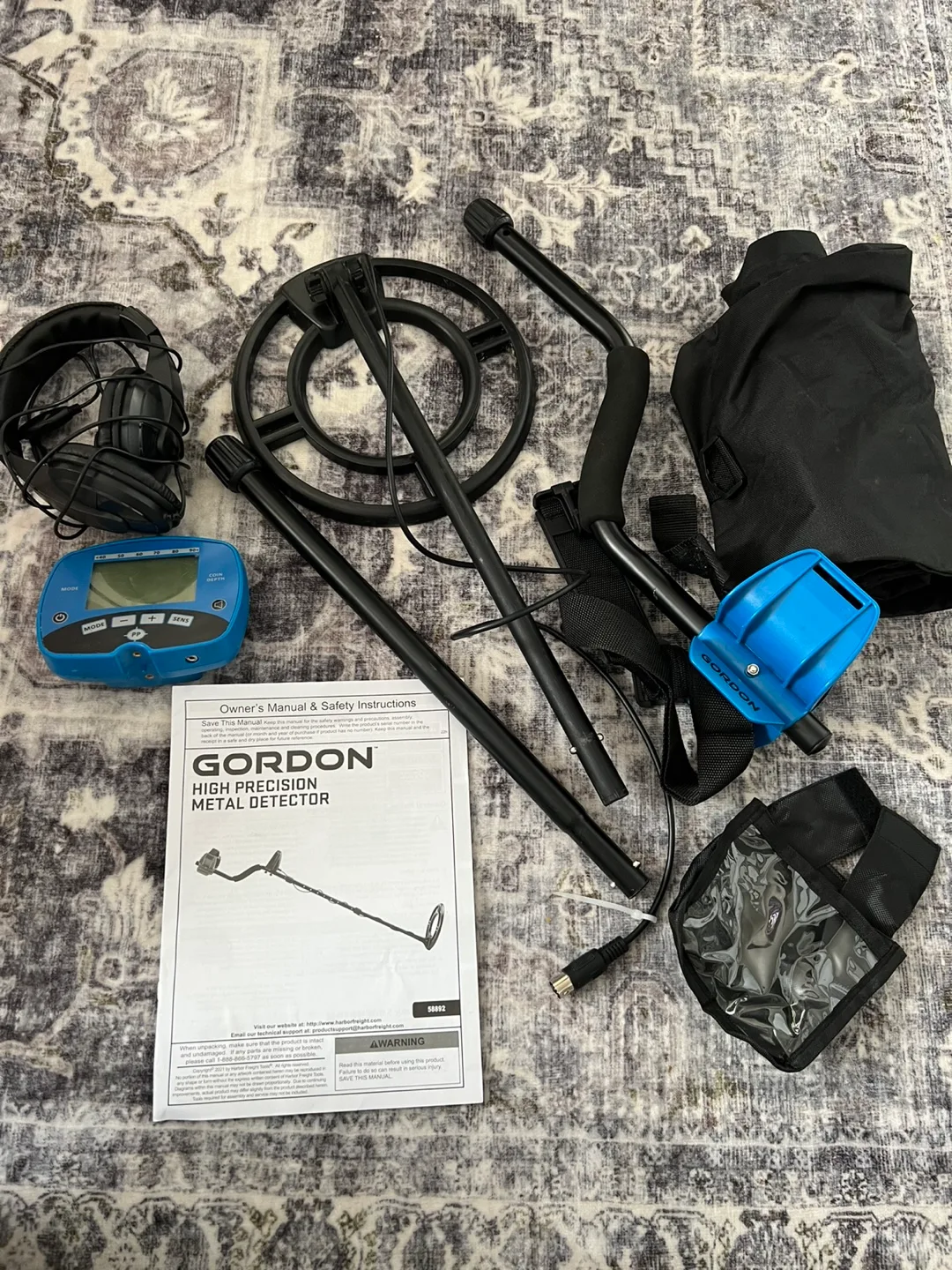 GORDON High-Precision Metal Detector Set image indicator(2)