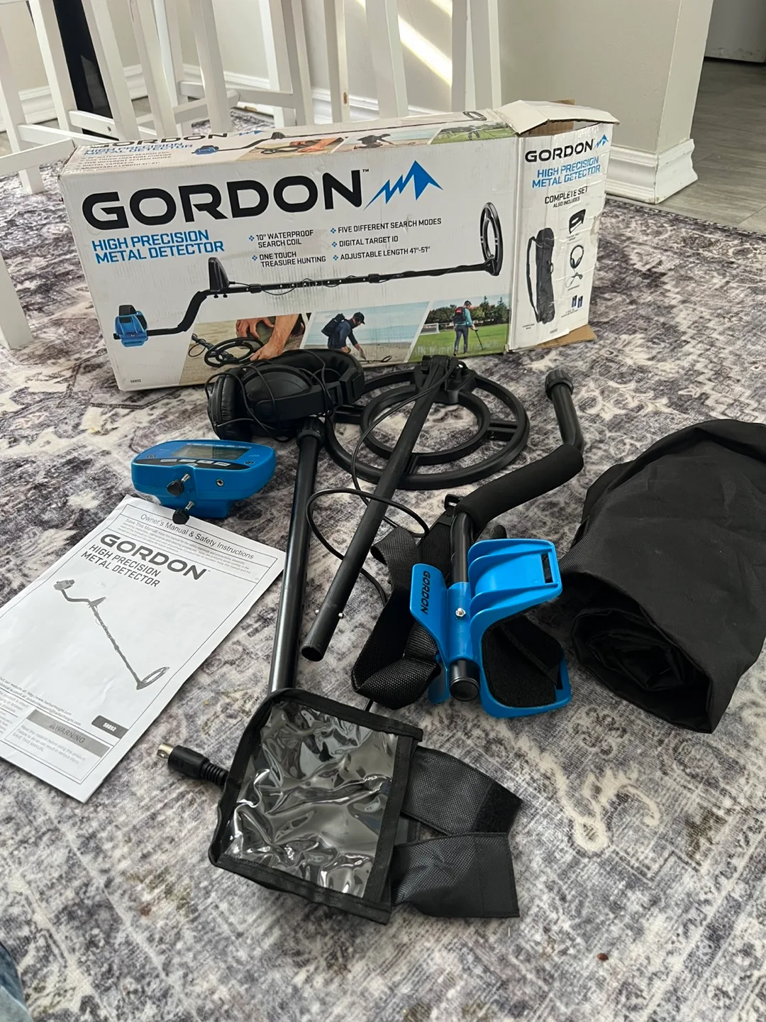 GORDON High-Precision Metal Detector Set image indicator(5)