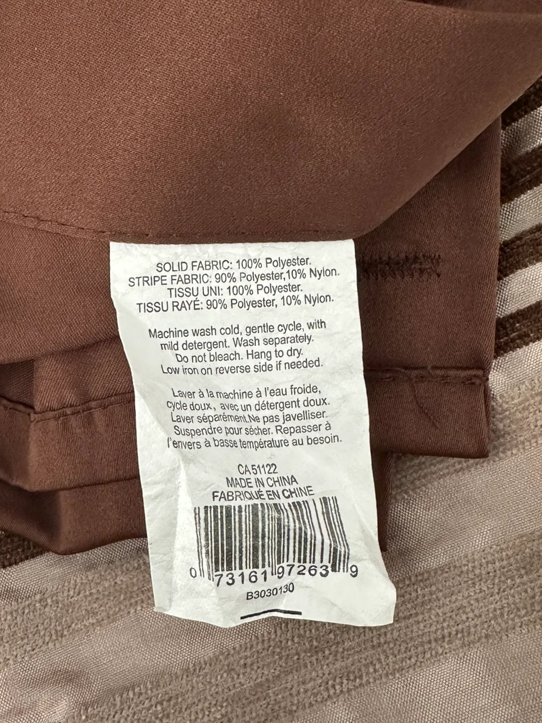 A pair of shower curtains, used but in great condition! image indicator(2)