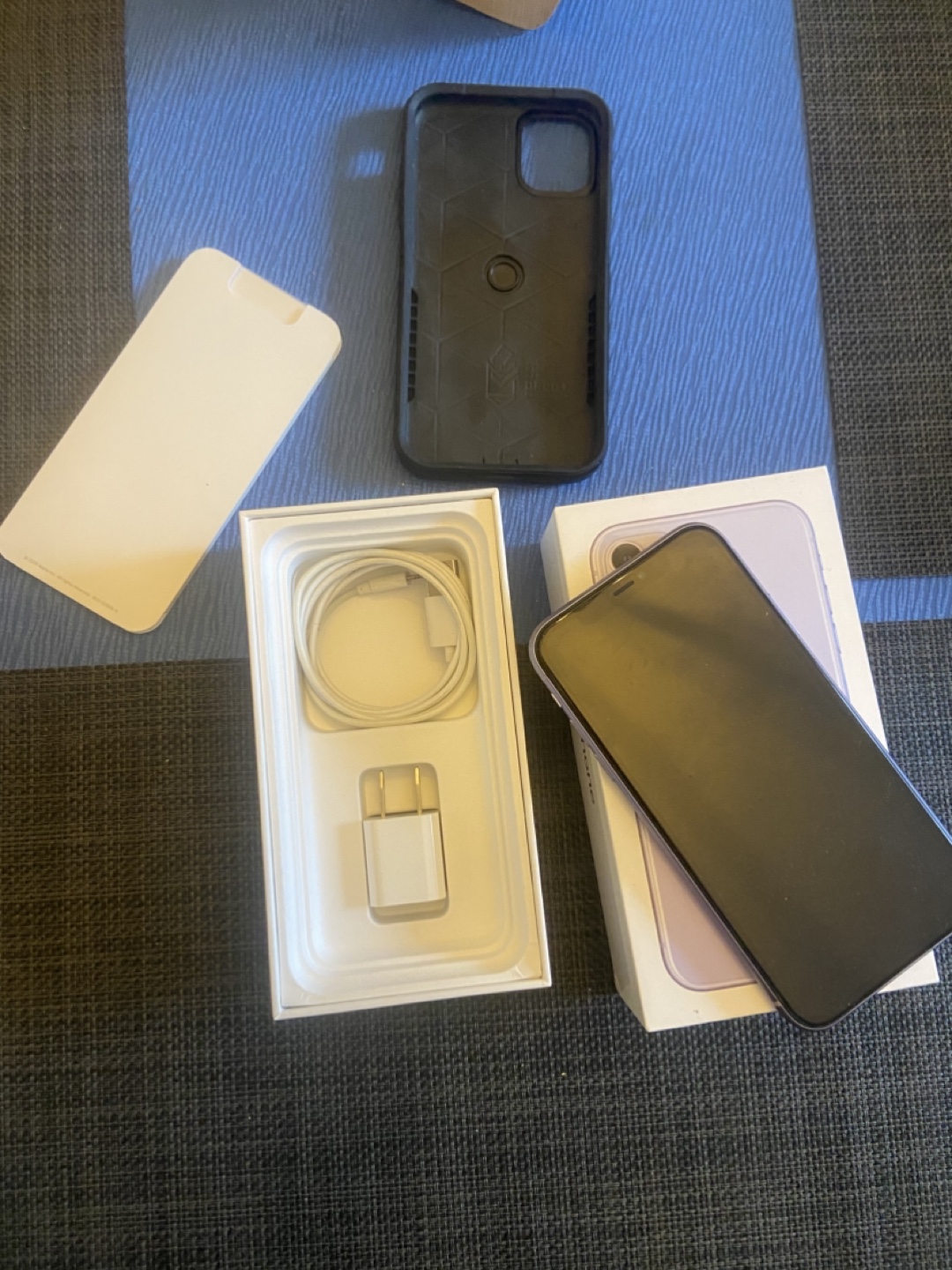 iPhone 11 64GB Purple - Like New with Case