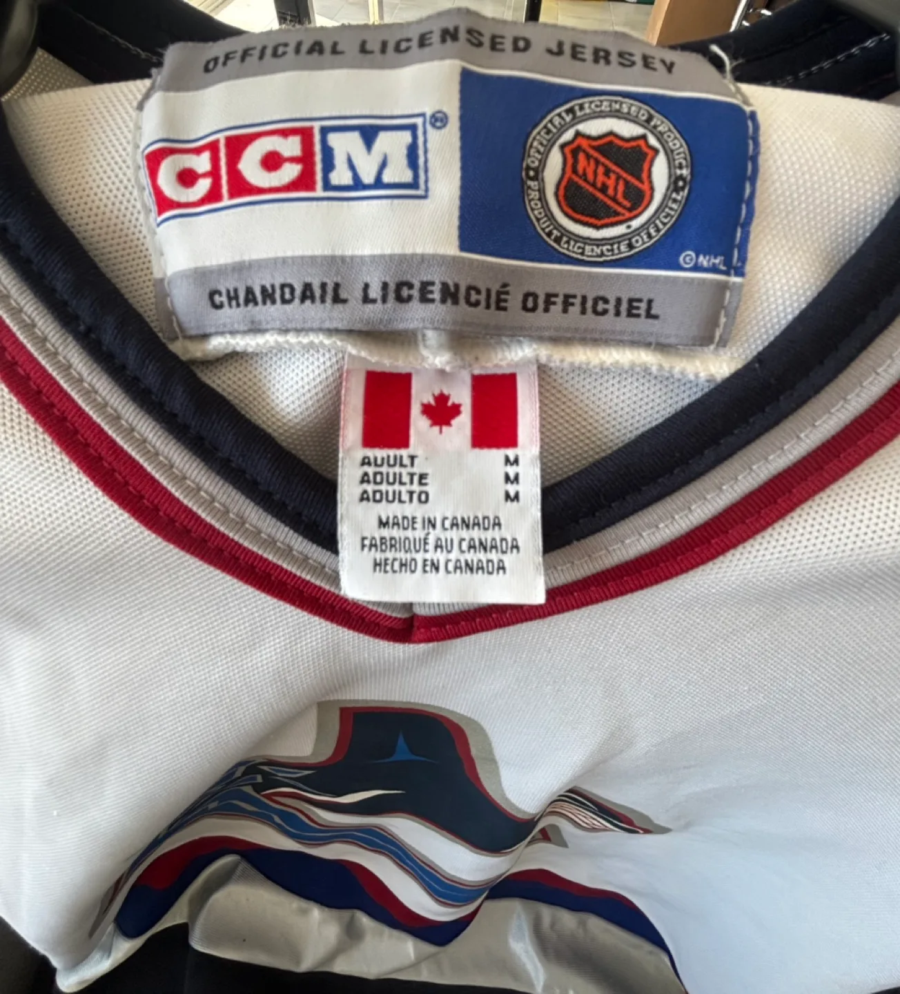 Vintage CCM Vancouver Canucks Jersey - Adult Medium image indicator(2)